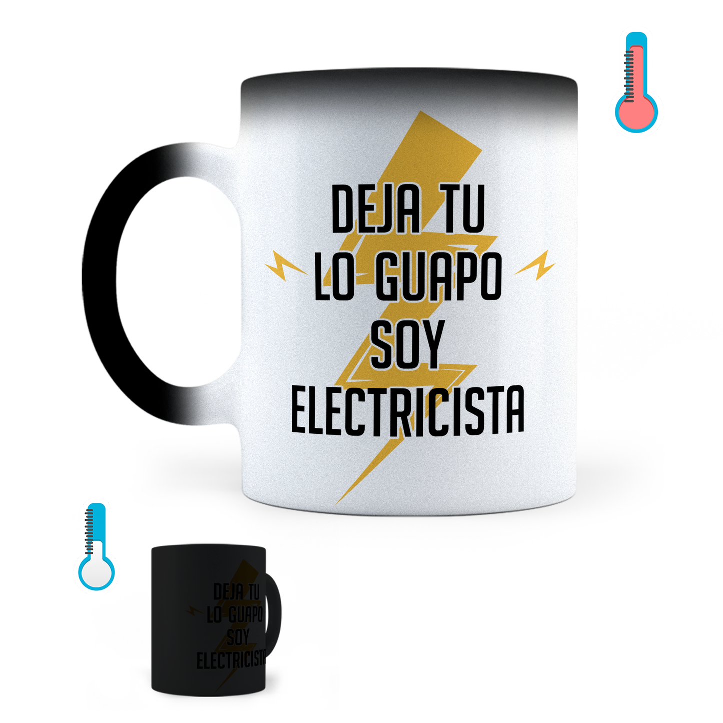 Taza Mágica Electricista -Térmica 11 oz (320 ml)