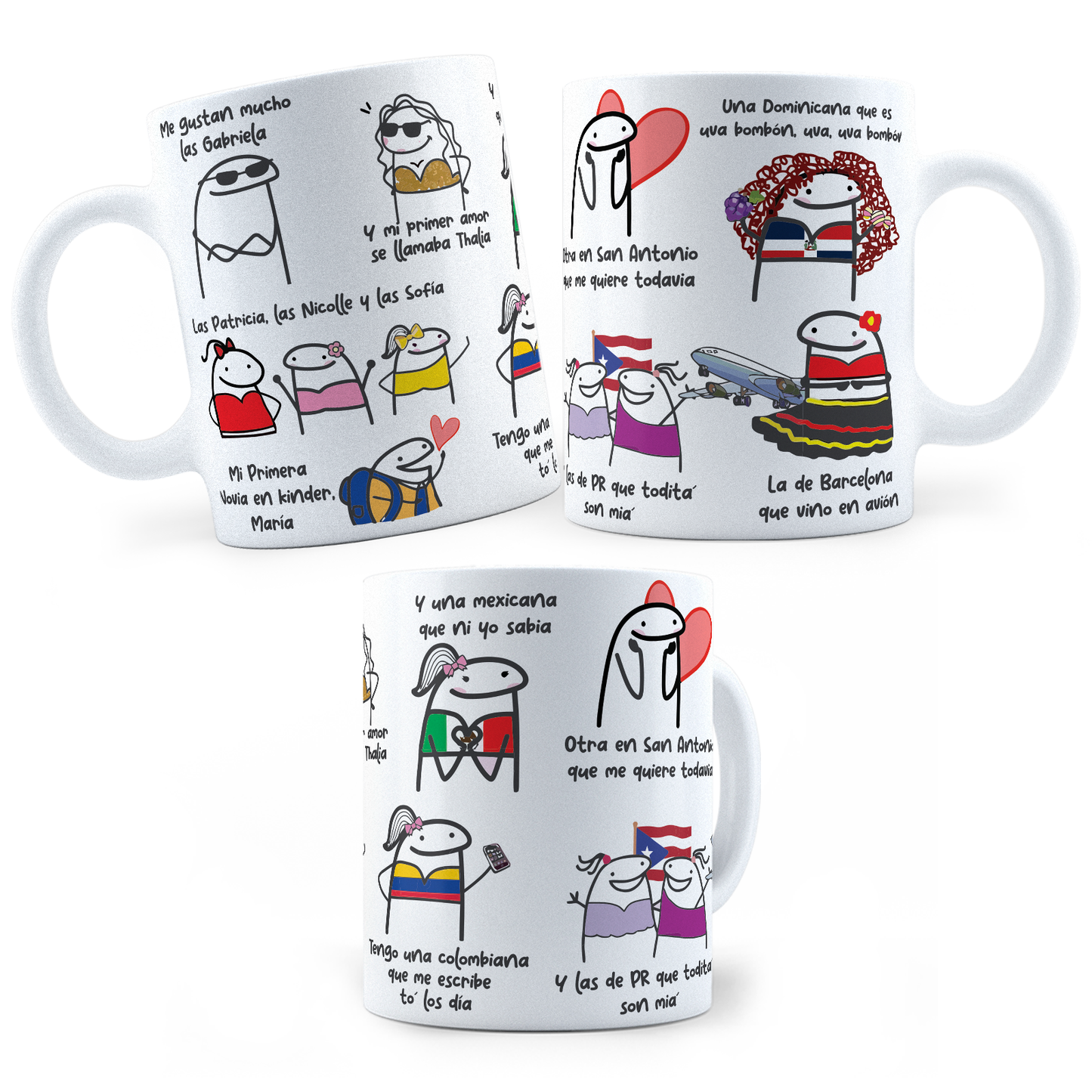 Taza Canción Flork Tití- 11Oz (320 ml)