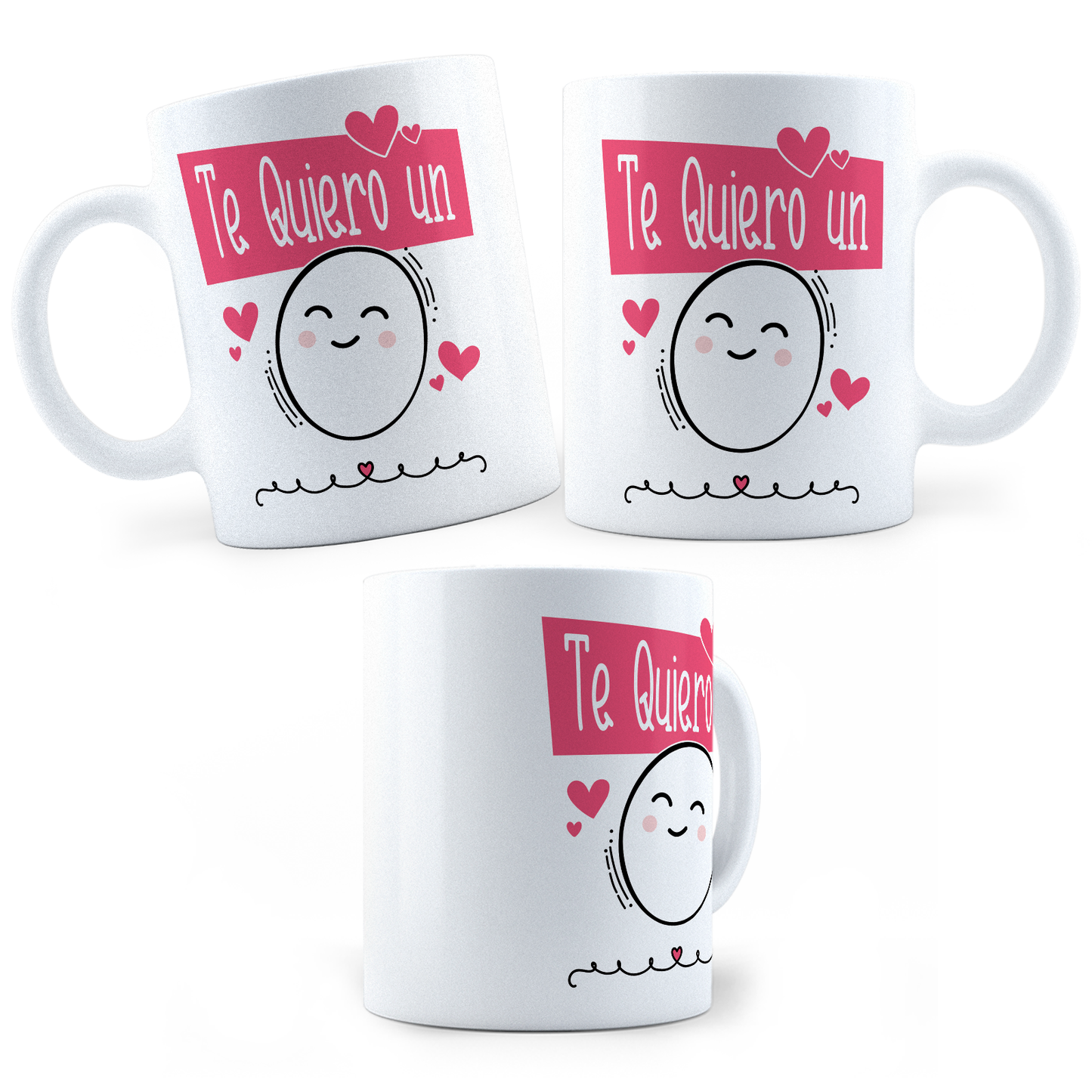 Taza Te Quiero Un Huevo - 11Oz (320 ml)
