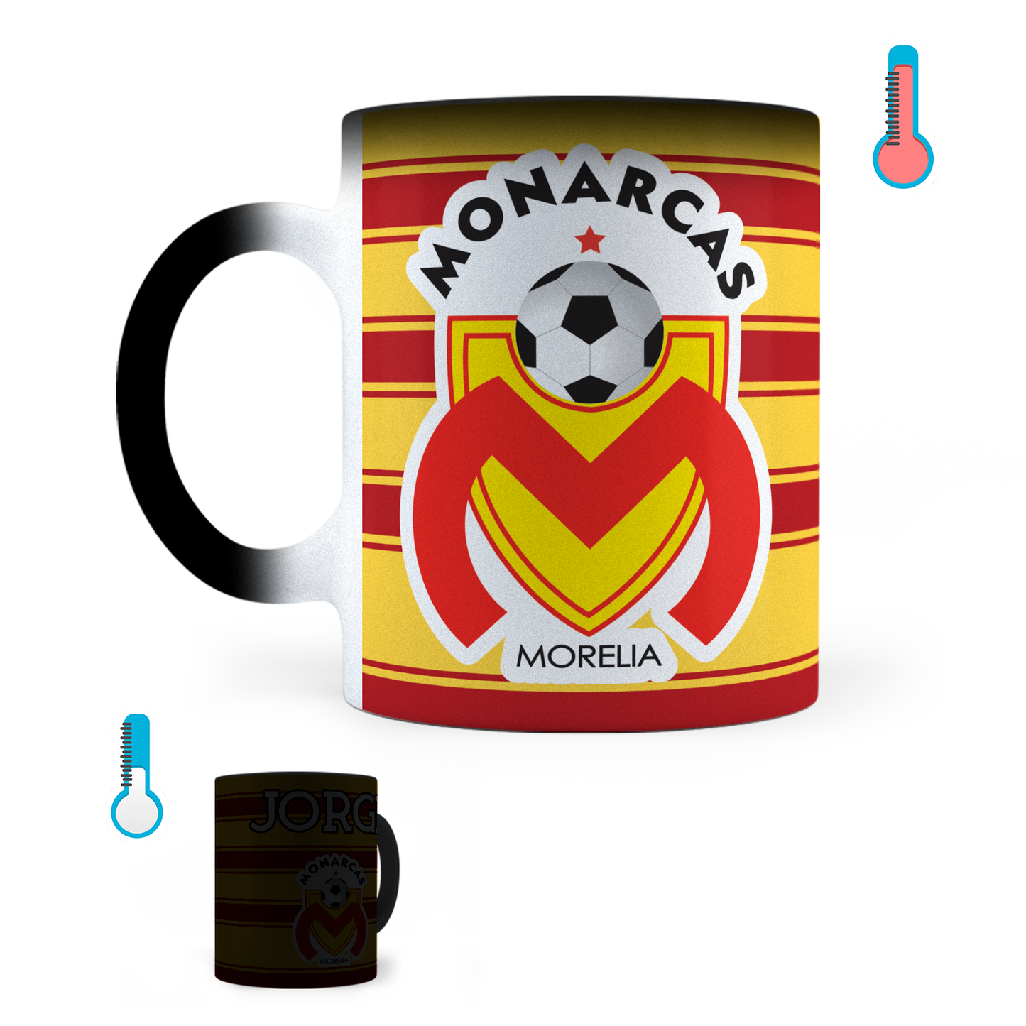 Taza Mágica Monarcas Morelia Personalizada - Térmica 11 oz (320 ml)
