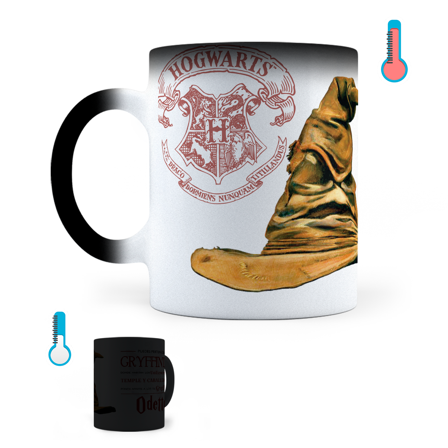 Taza Mágica Personalizada Gryffindor Harry Potter - Térmica 11 oz (320 ml)