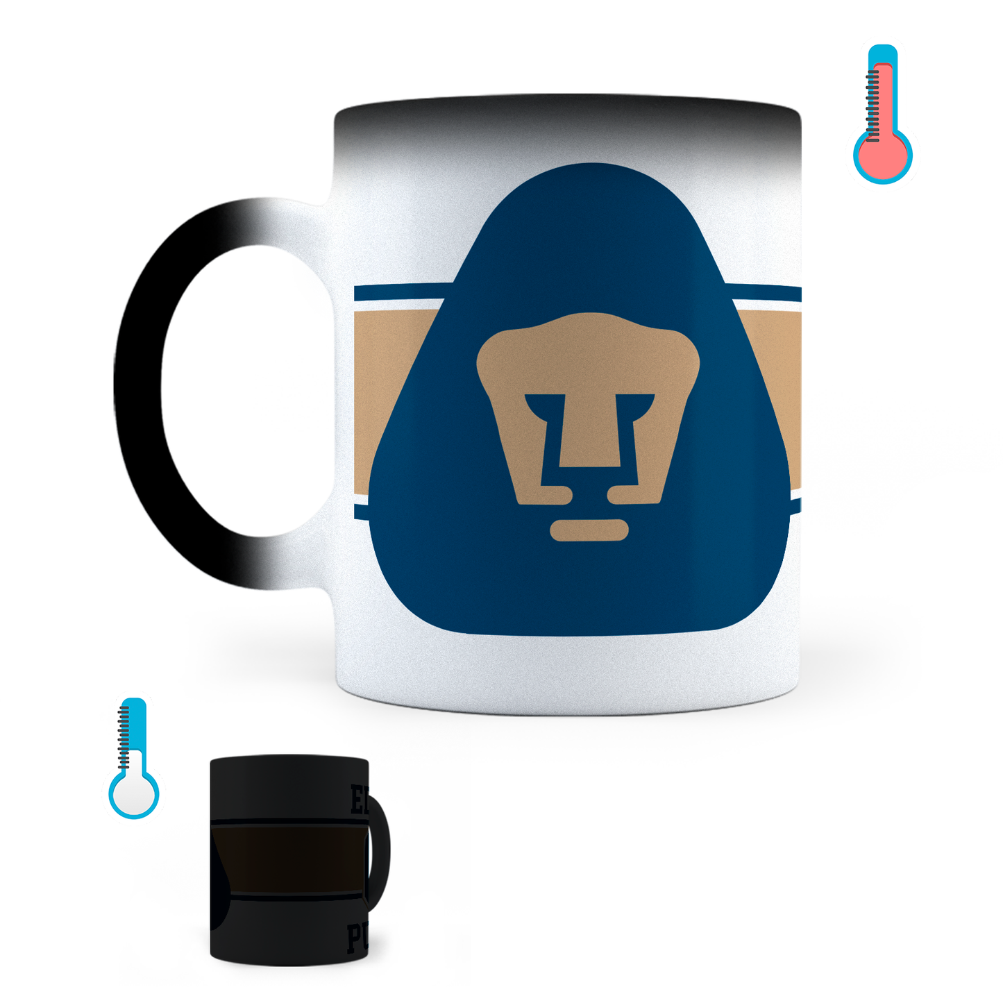 Taza Mágica Pumas Unam - Térmica 11 oz (320 ml)