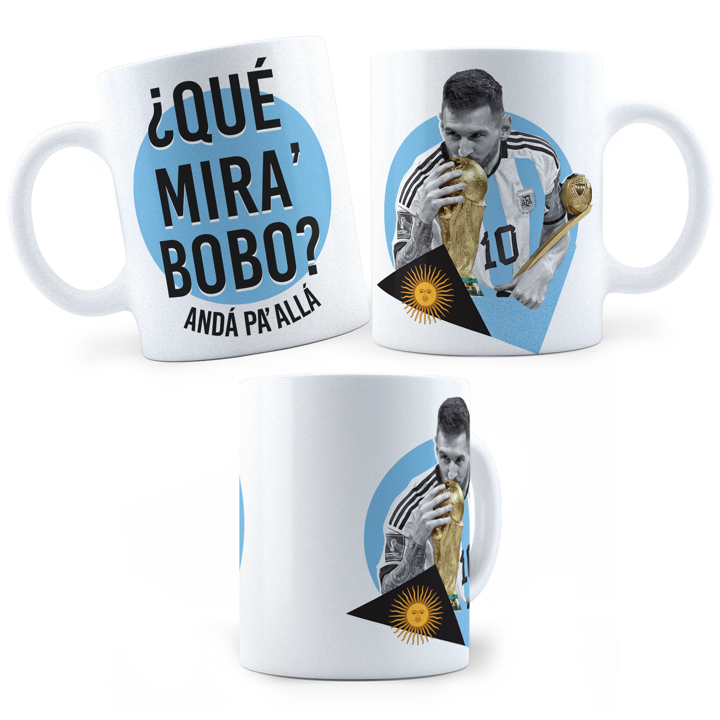 Taza Que Mira Bobo - Argentina - 11Oz (320 ml)