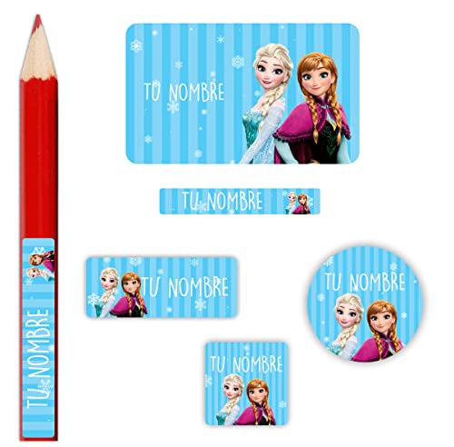 Etiquetas Princesas Personalizadas