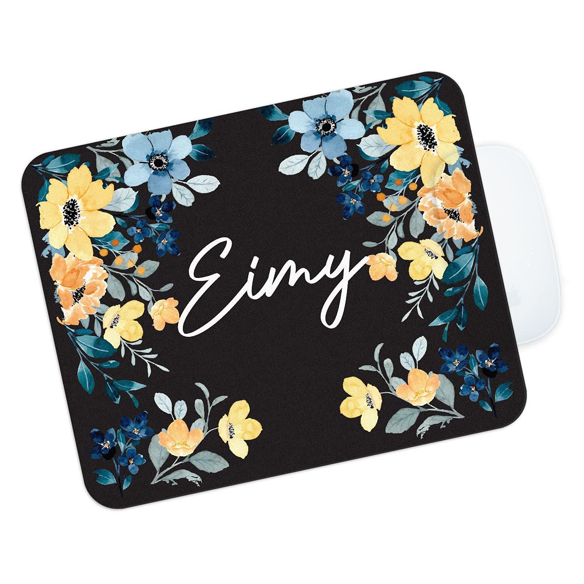 Alfombrilla Para Mouse con impreso Floreado Personalizado