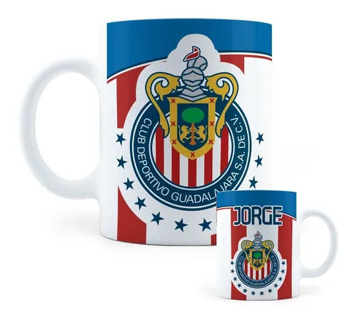 Taza Chivas de Guadalajara Personalizada