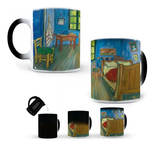 Taza Mágica El Dormitorio En Arlés De Vincent Van Gogh