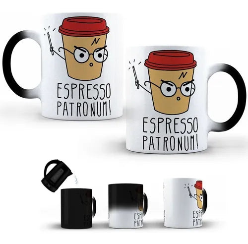 Taza Mágica Espresso Patronum