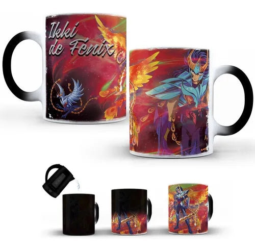 Taza Mágica Ikki De Fénix