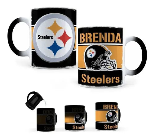 Taza Mágica Personalizada - Equipos De Fútbol Americano