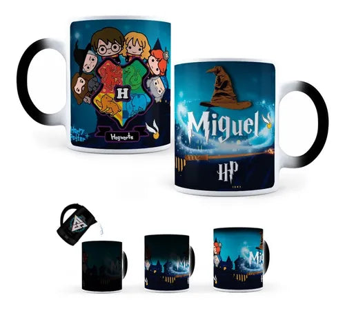 Taza Mágica Harry Potter Personalizada