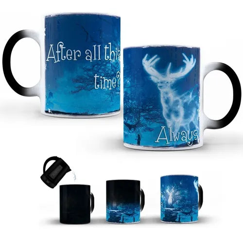 Taza Mágica Harry Potter Patronus