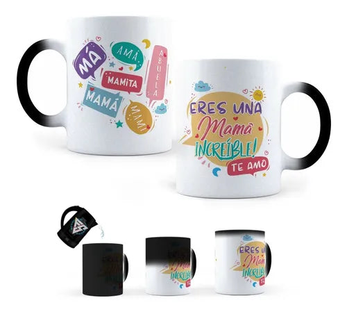 Taza Mágica Eres Una Mamá Increíble
