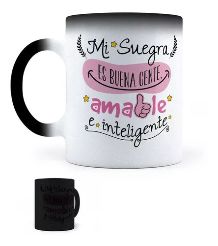 Taza Mágica Mi Suegra Es Buena Gente