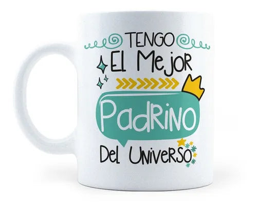 Taza El Mejor Padrino Del Universo