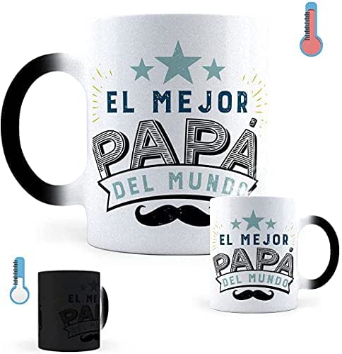 Taza Mágica El Mejor Papá del Mundo