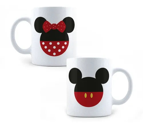 Taza Pareja Mouse / 2 Tazas