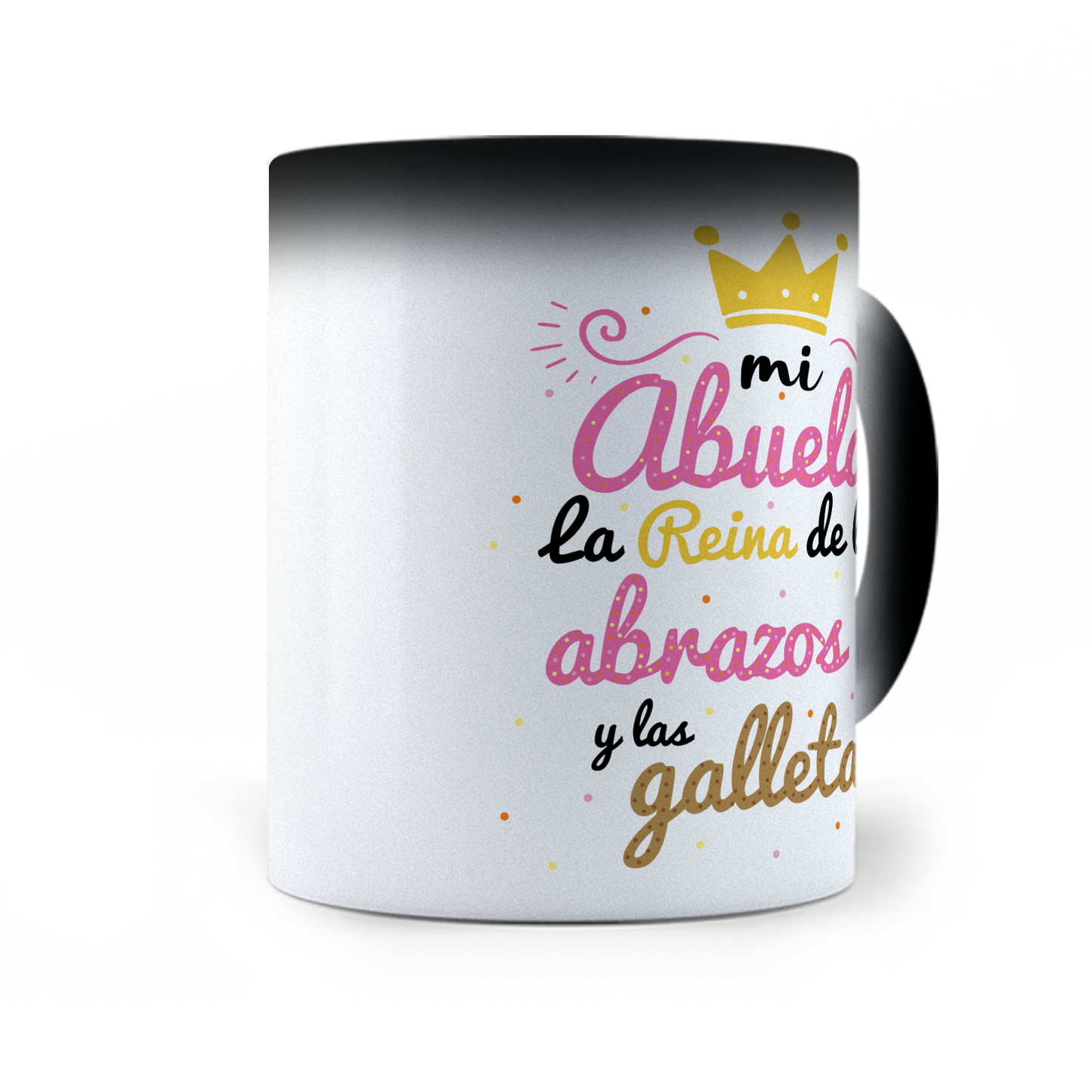 Taza Mágica Mi Abuela La Reina De Las Galletas -  Térmica 11 oz ml (320)