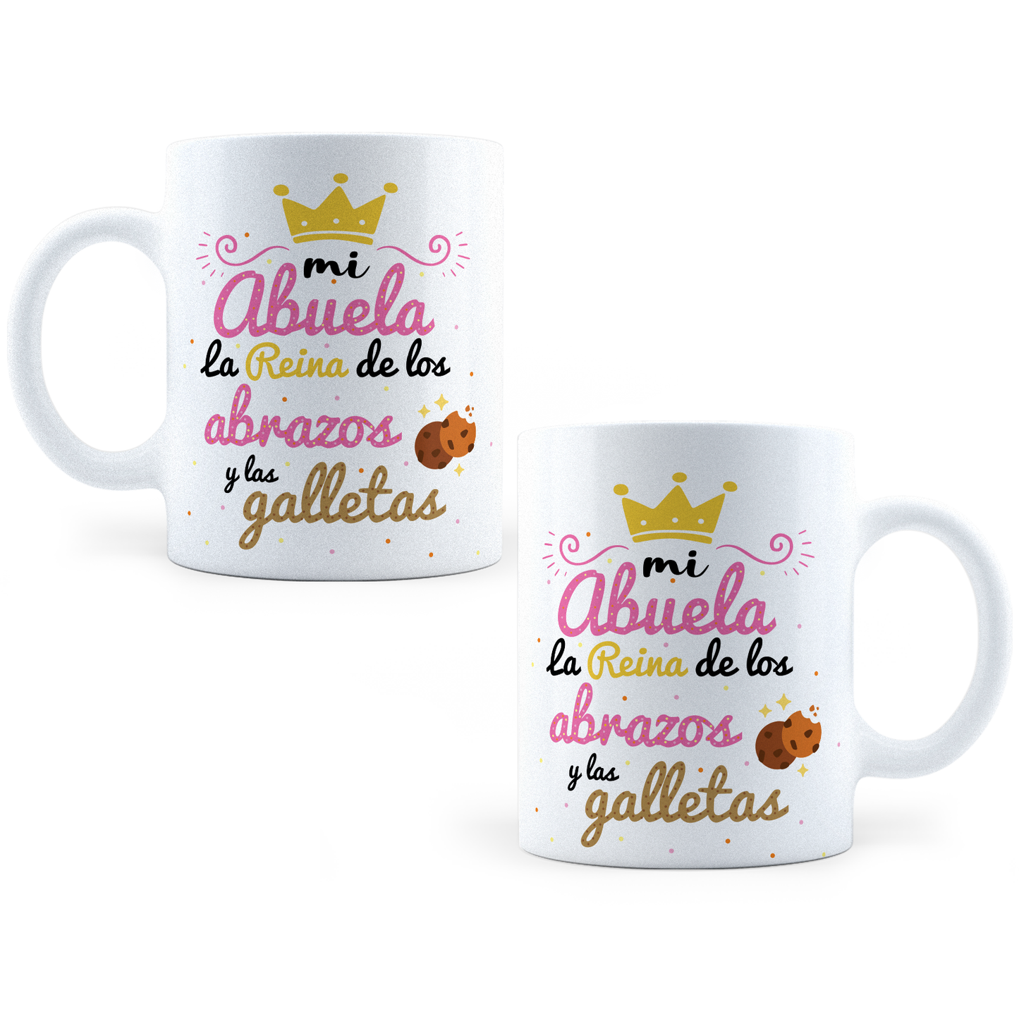 Taza Mi Abuela La Reina De Las Galletas- 11Oz (320 ml)