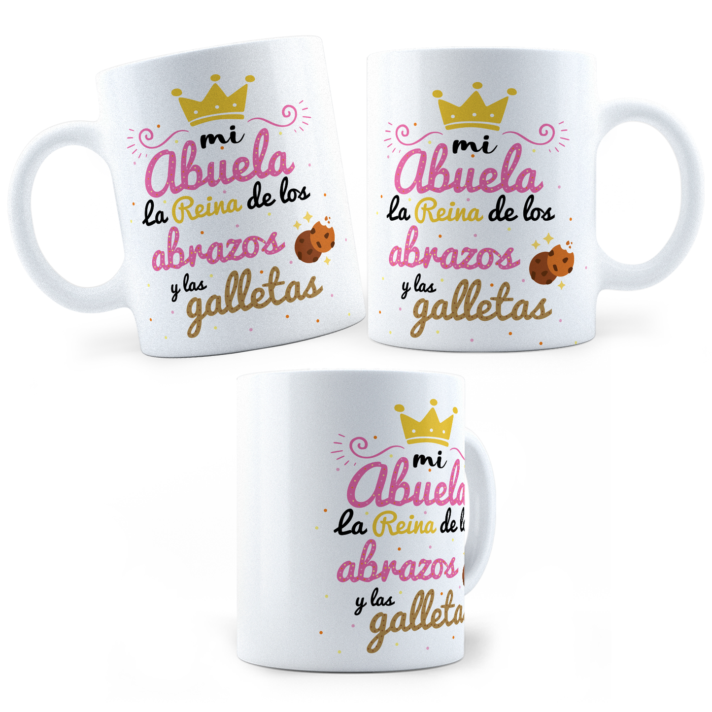 Taza Mi Abuela La Reina De Las Galletas- 11Oz (320 ml)