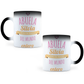 Taza Mágica Abuela Eres La Mejor Del Mundo -  Térmica 11 oz (320 ml)