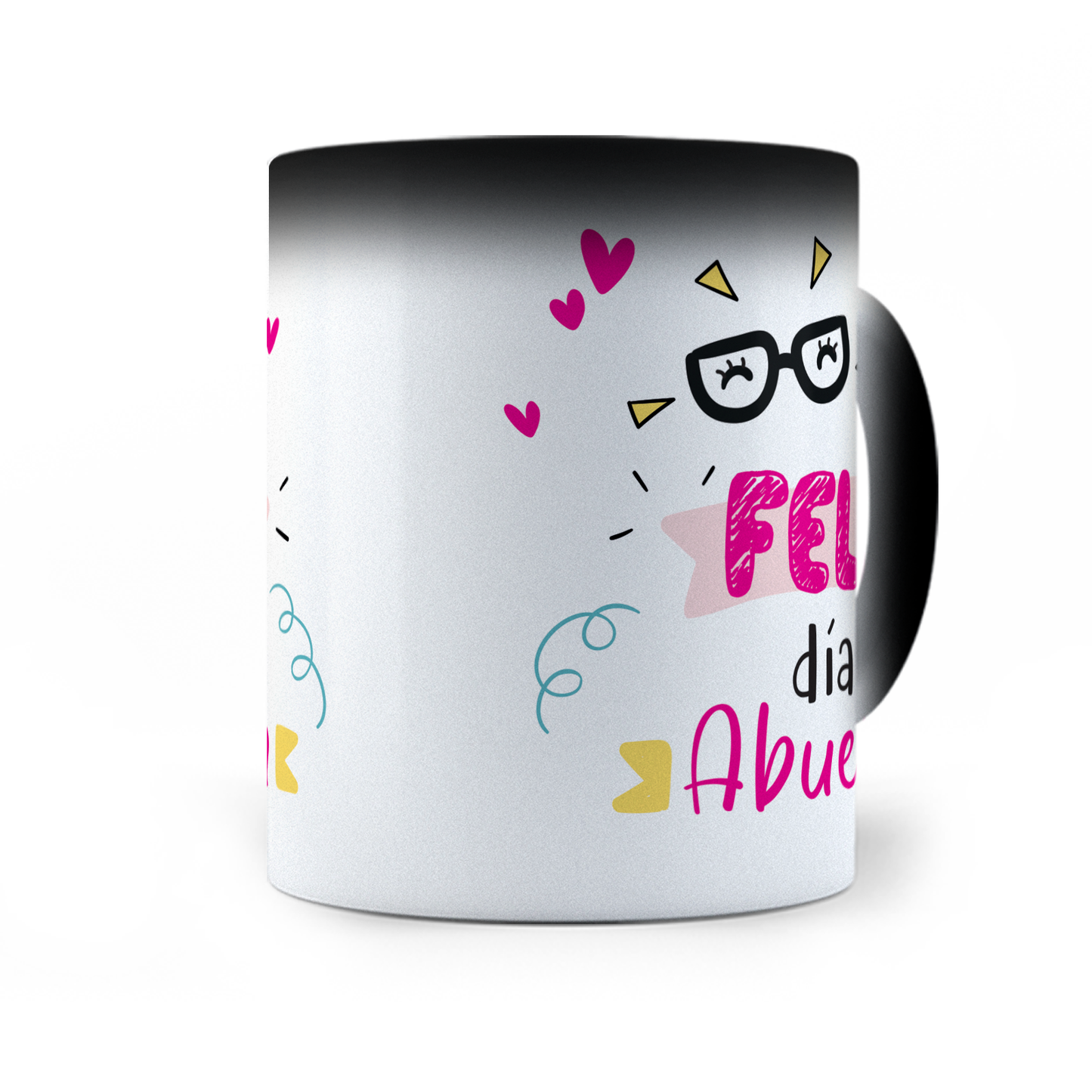 Taza Mágica Feliz Día Abuelita - Térmica 11 oz (320 ml)