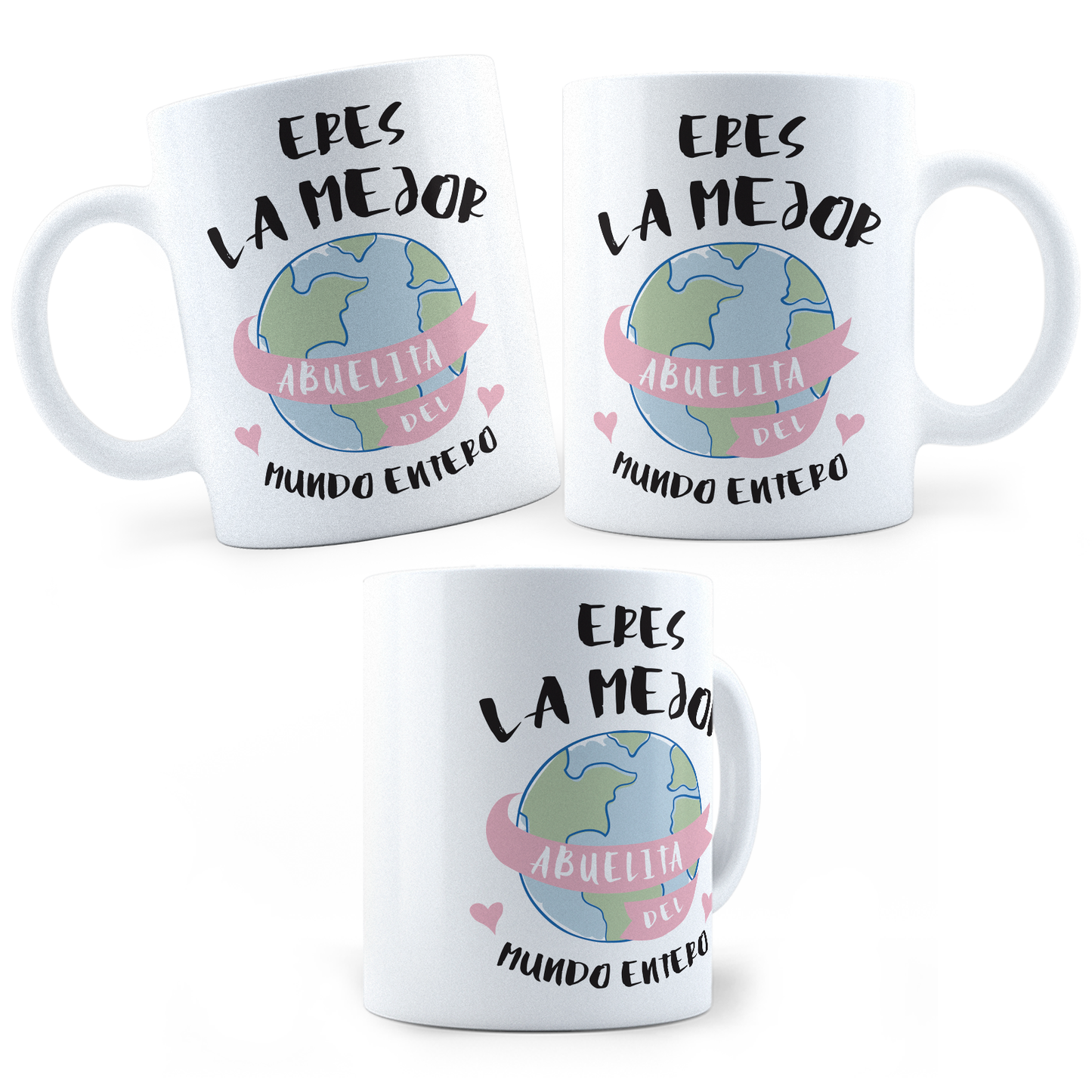 Taza La Mejor Abuelita del Mundo Entero - 11Oz (320 ml)