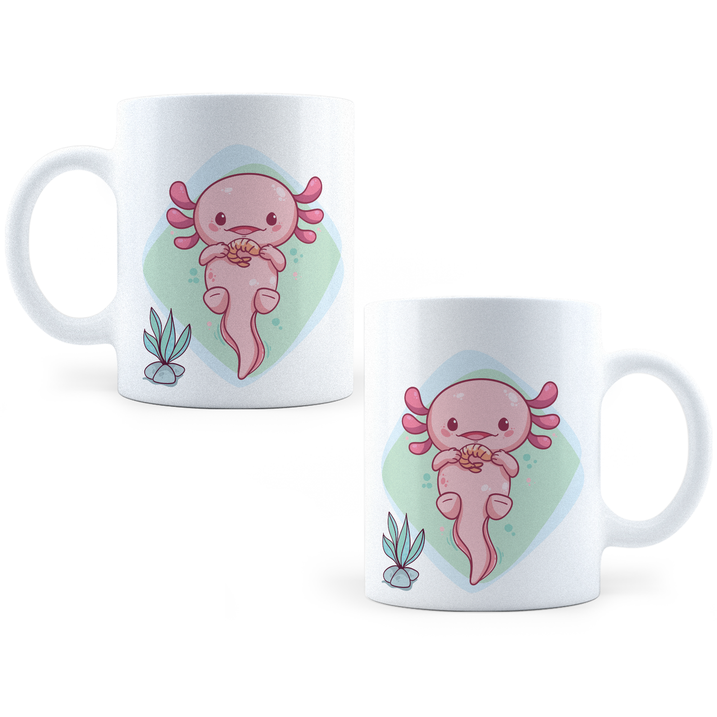 Taza Ajolote Cute -  11Oz (320 ml)