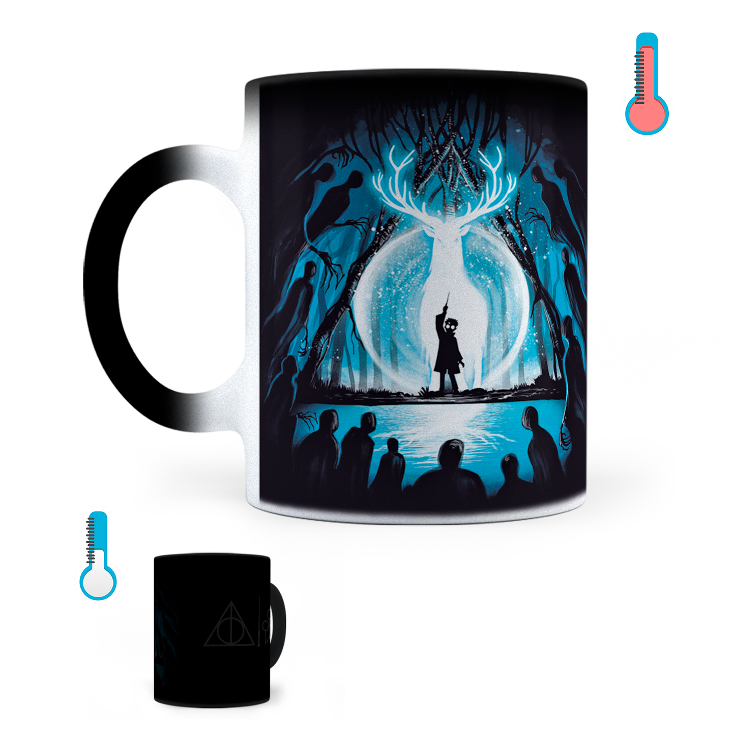 Taza Mágica Harry Potter Patronus / Always - Térmica 11 oz (320 ml)