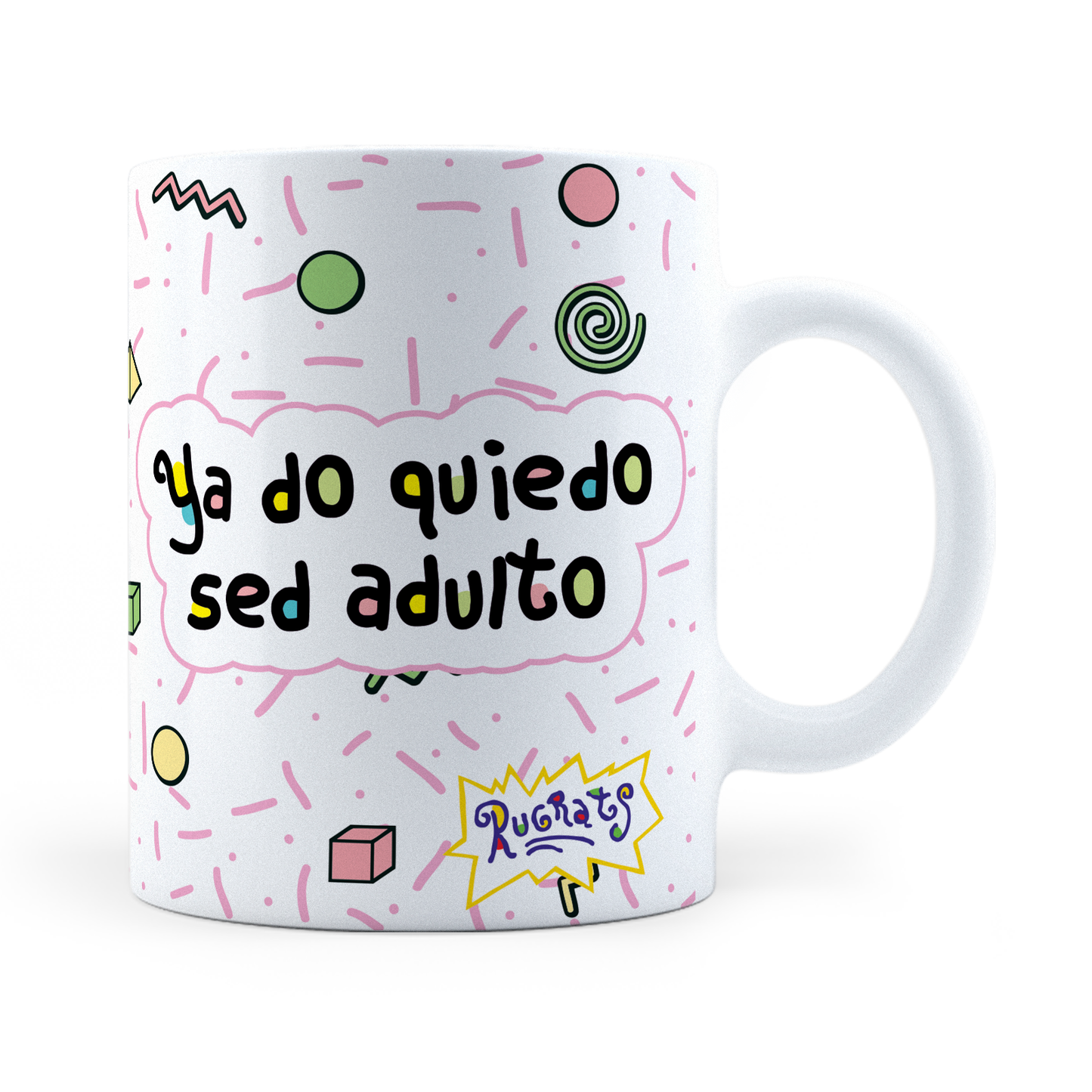 Taza Angelica Ya No Quiero Ser Adulto -  11Oz (320 ml)