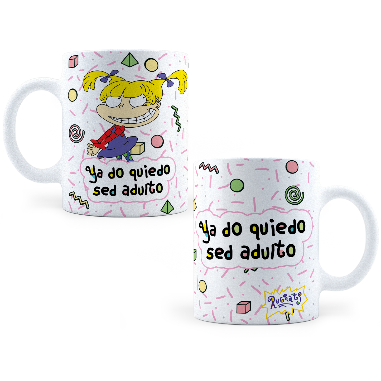 Taza Angelica Ya No Quiero Ser Adulto -  11Oz (320 ml)