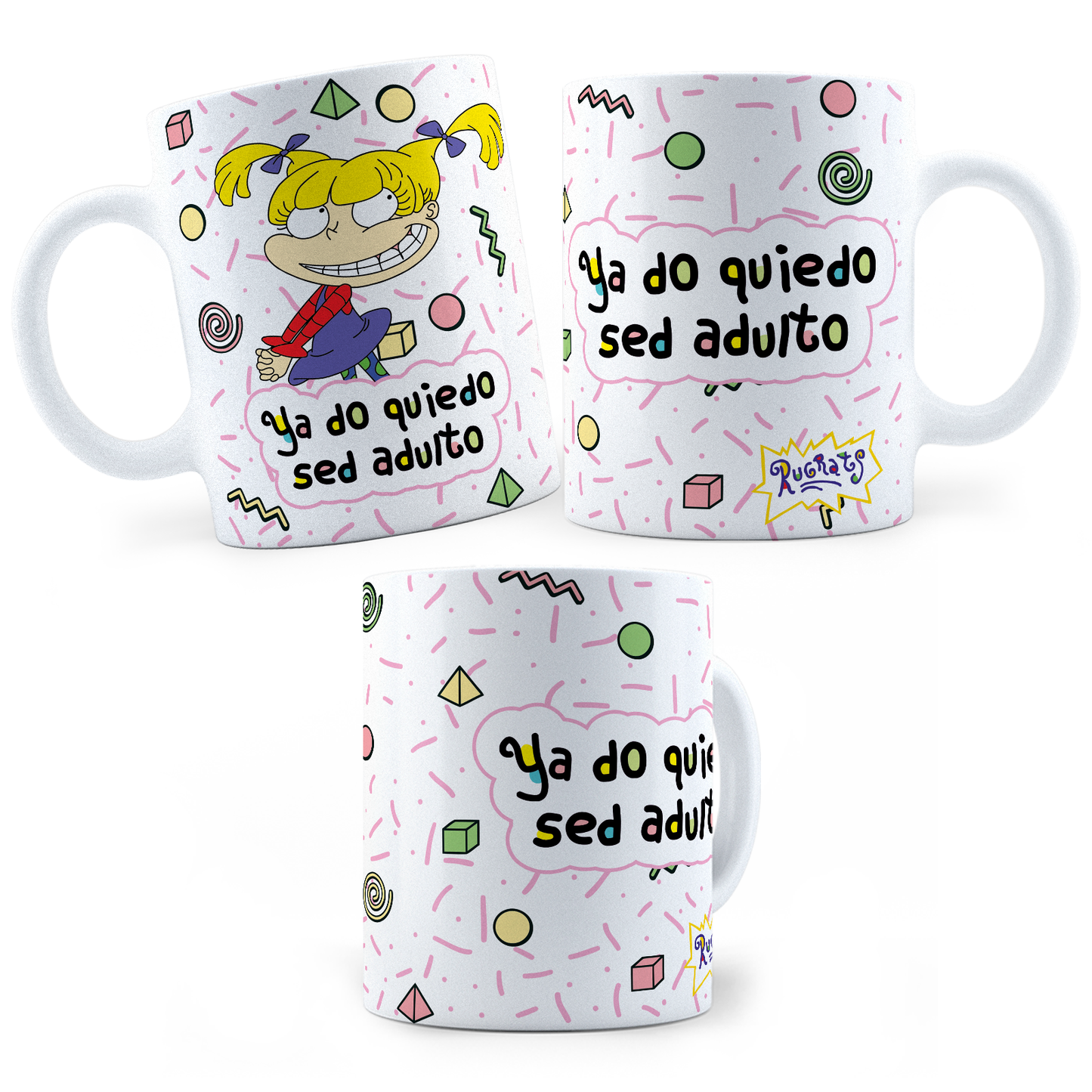 Taza Angelica Ya No Quiero Ser Adulto -  11Oz (320 ml)