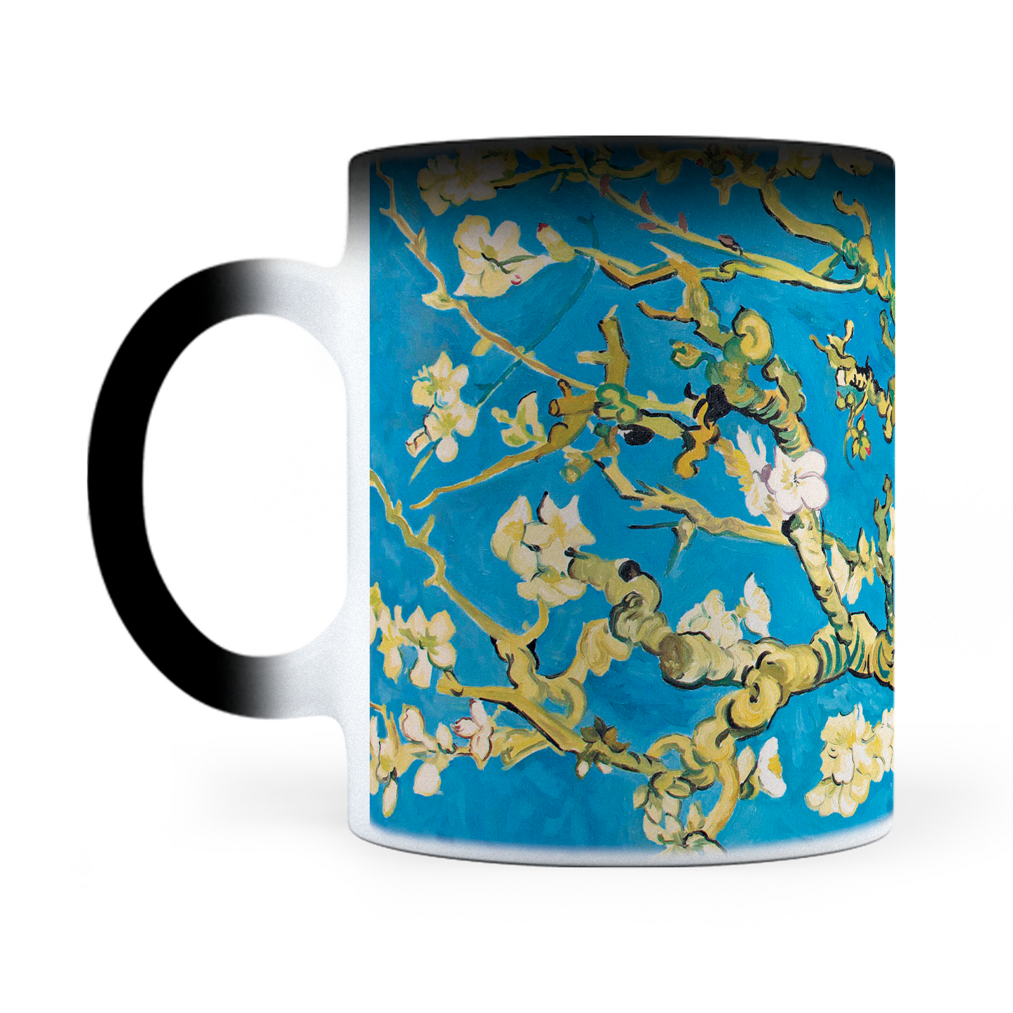 Taza Mágica Almendro En Flor Vincent Van Gogh - Térmica 11 oz (320 ml)