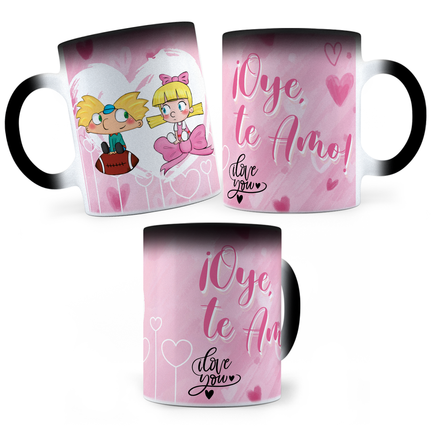Taza Mágica Amor Y Amistad - Térmica 11 oz (320 ml)