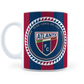 Taza Atlante Fútbol Personalizada - 11Oz (320 ml)