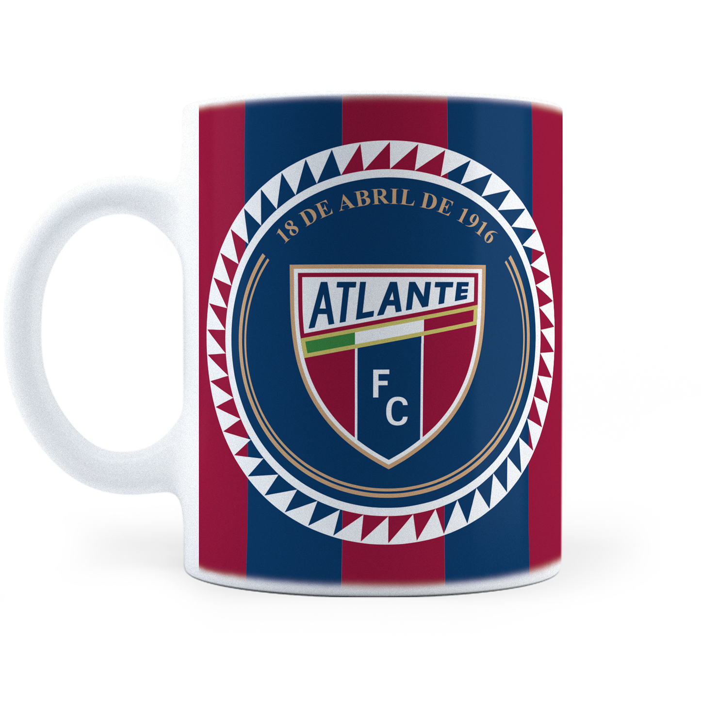 Taza Atlante Fútbol Personalizada - 11Oz (320 ml)