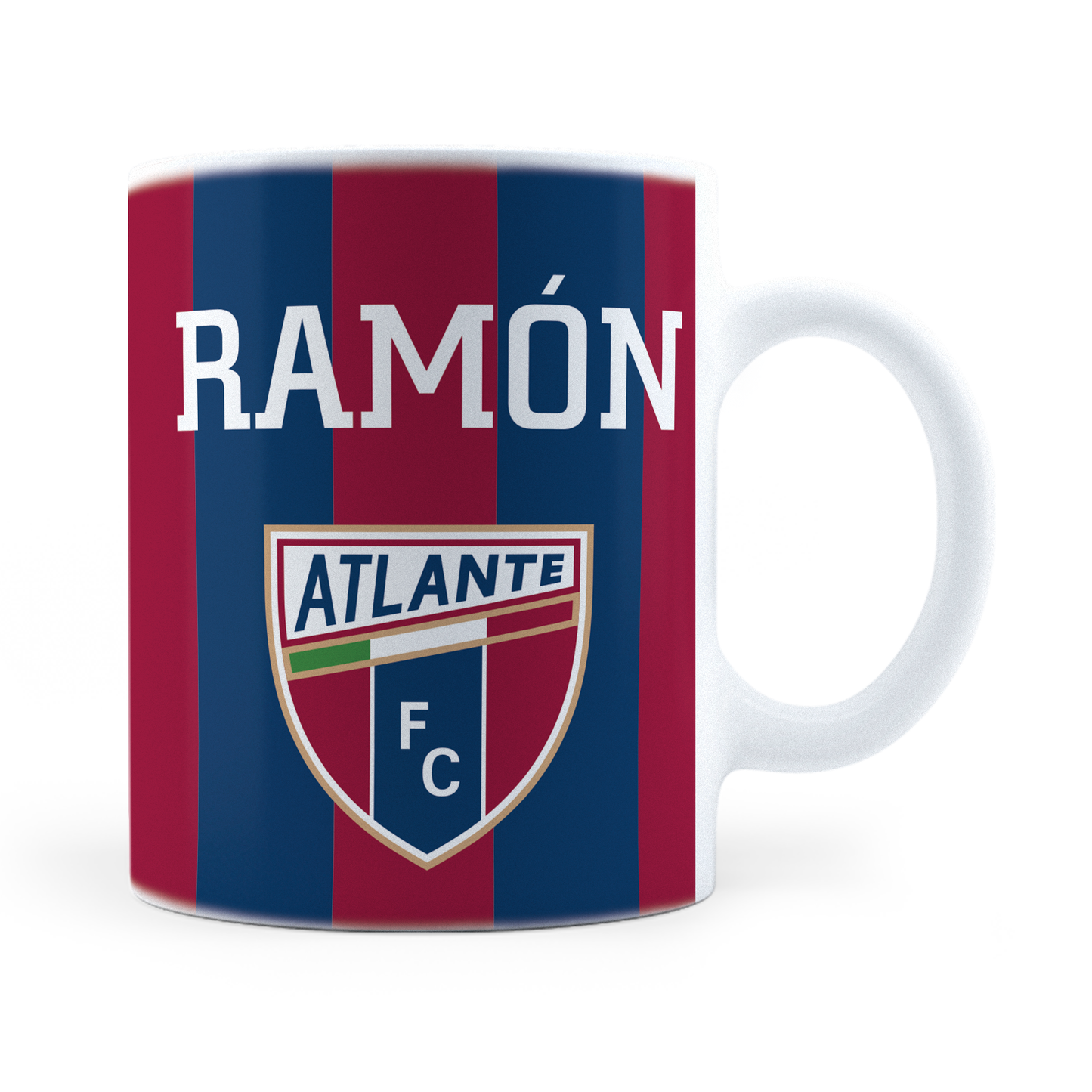 Taza Atlante Fútbol Personalizada - 11Oz (320 ml)