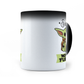 Taza Mágica Sin Café No Hay Fuerza - Yoda - Térmica 11 oz (320 ml)