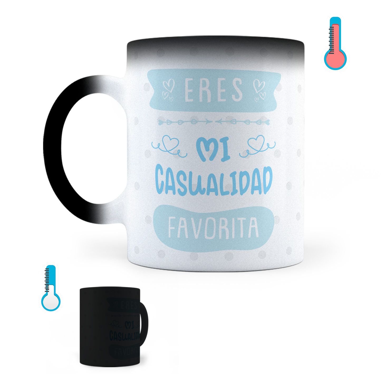 Taza Mágica Eres Mi Casualidad Favorita - Térmica 11 oz ml (320)