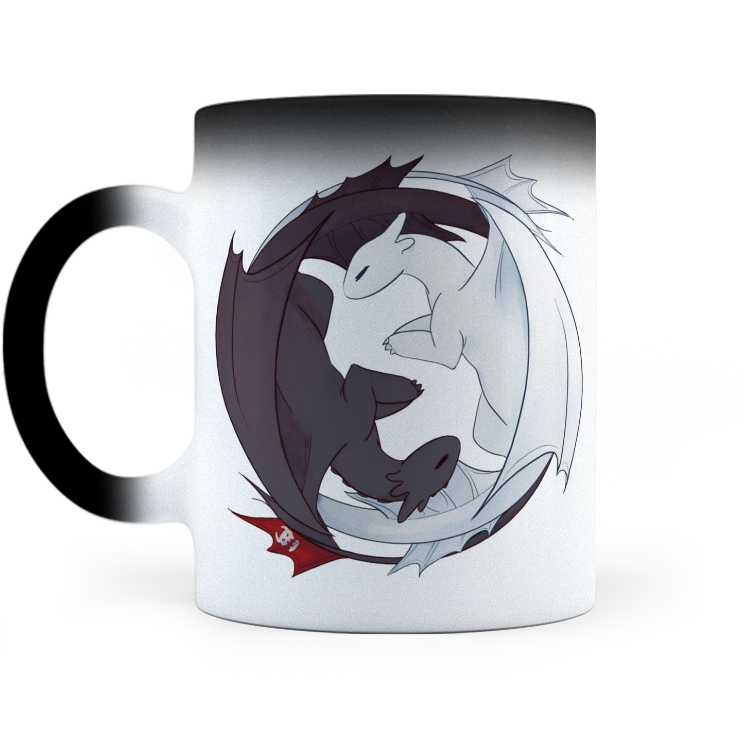 Taza Mágica Furia Luminosa Y Furia Nocturna -  Térmica 11 oz (320 ml)