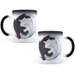 Taza Mágica Furia Luminosa Y Furia Nocturna -  Térmica 11 oz (320 ml)