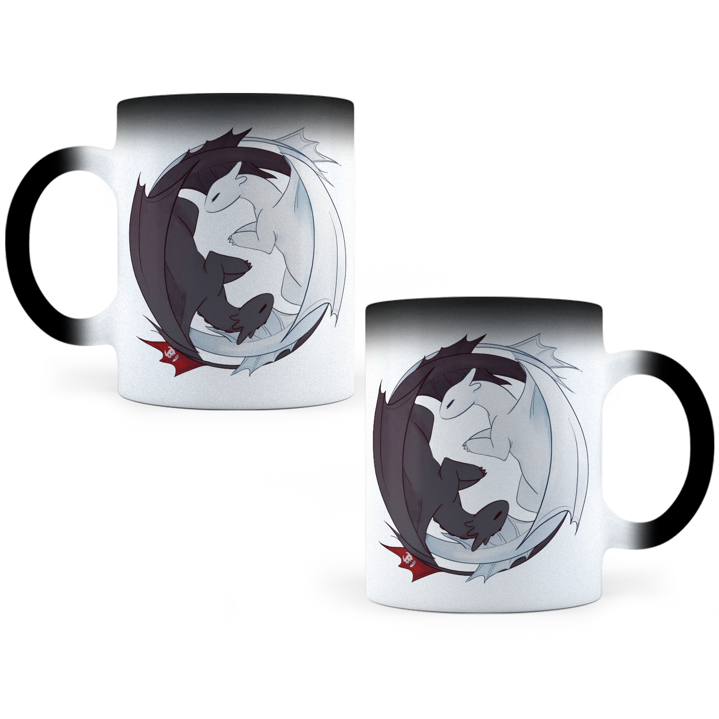 Taza Mágica Furia Luminosa Y Furia Nocturna -  Térmica 11 oz (320 ml)