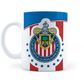 Taza Chivas de Guadalajara Personalizada -  11Oz (320 ml)