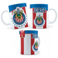 Taza Chivas de Guadalajara Personalizada -  11Oz (320 ml)