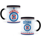 Taza Mágica Personalizada Campeón del Fútbol Mexicano 2021 -  Térmica 11 oz (320 ml)