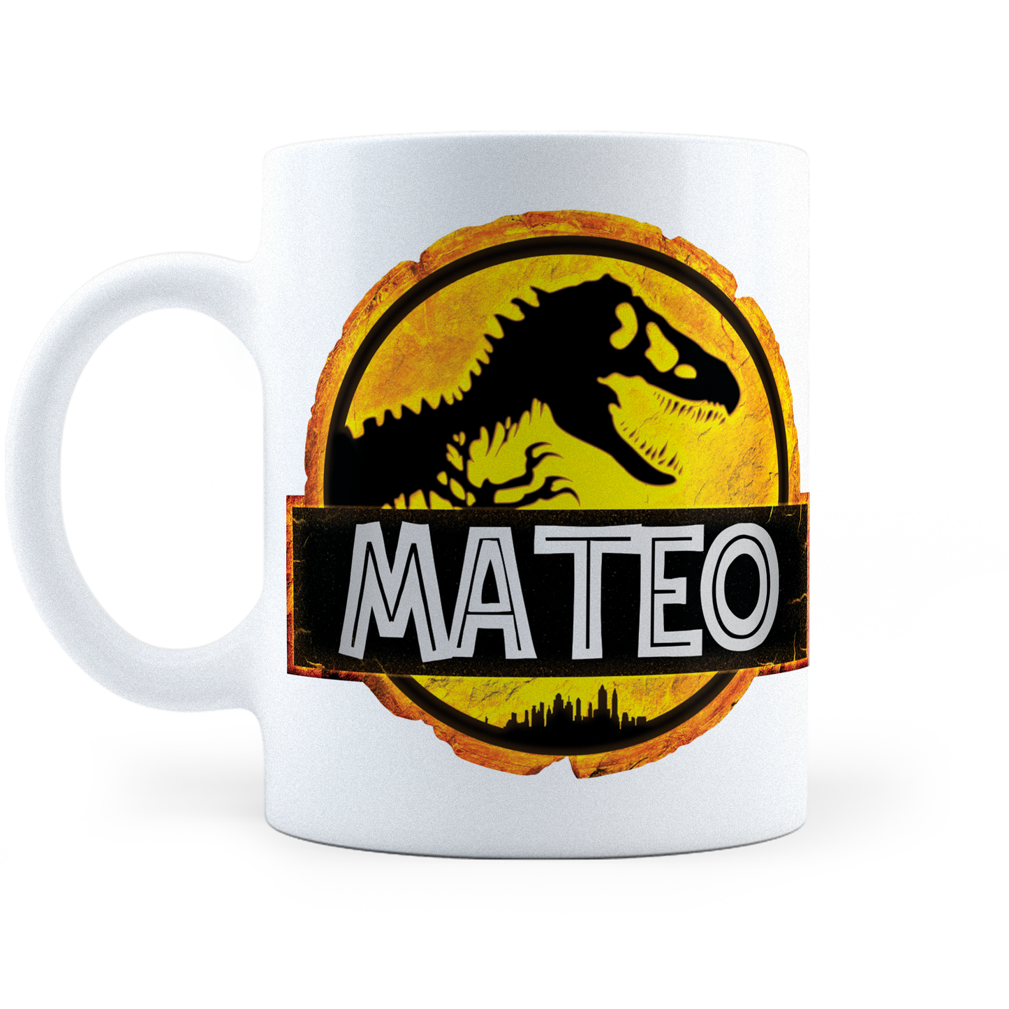 Taza T. Rex Personalizada - 11Oz (320 ml)