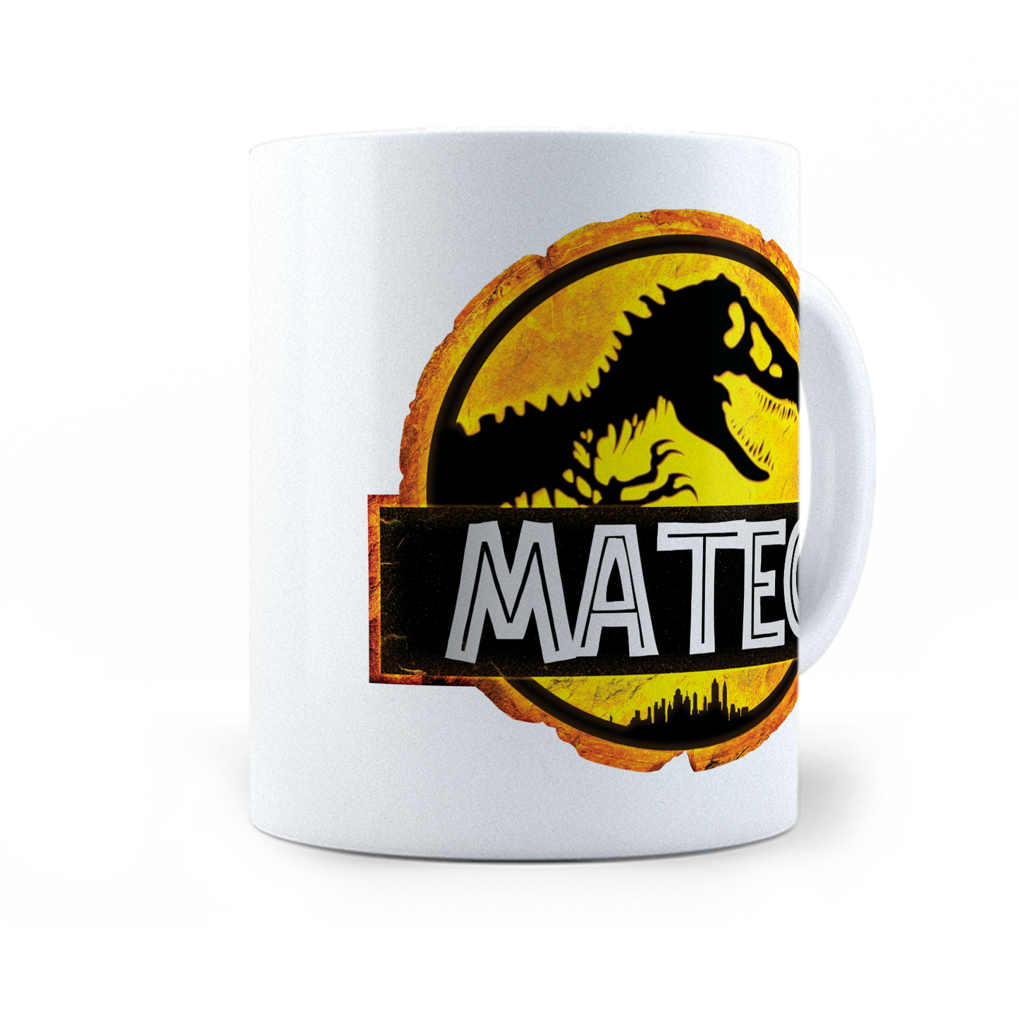Taza T. Rex Personalizada - 11Oz (320 ml)