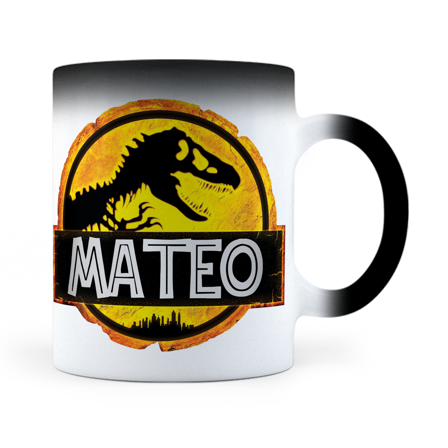 Taza Térmica T. Rex Personalizada - Térmica 11 oz (320 ml)