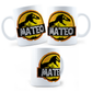 Taza T. Rex Personalizada - 11Oz (320 ml)