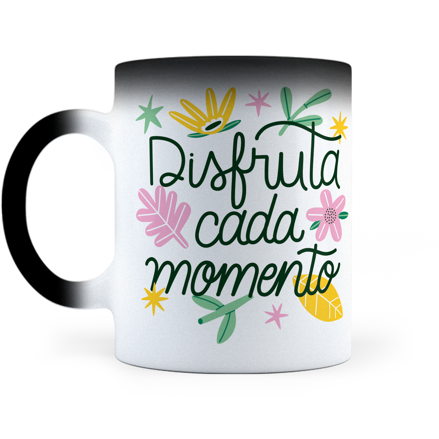 Taza Mágica Disfruta Cada Momento -  Térmica 11 oz ml (320)